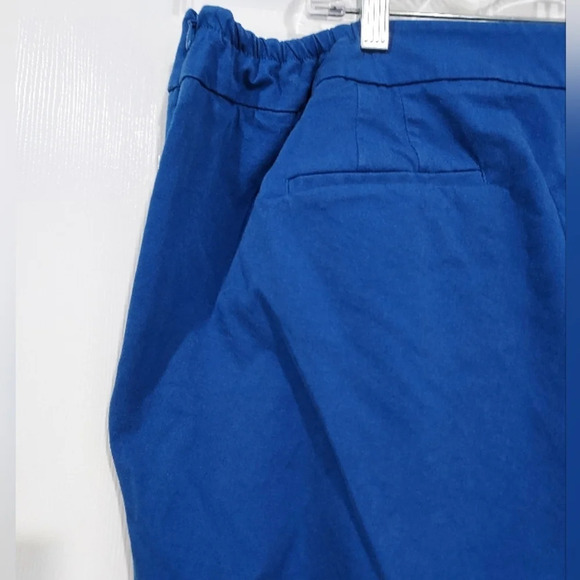 Talbots Woman Royal Blue Chatham Slim Ankle Pants in Size 20W (Wide) - Picture 6 of 12